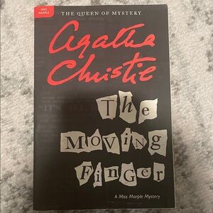 Agatha Christie 'The Moving Finger' Book